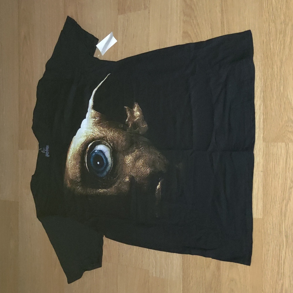 Vtg Universal Wizarding World Of Harry Potter Dobby Men's Blk T-shirt M NWT